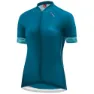 Löffler Vent Korta ärmar Cykeltröja, Blue coral, XL