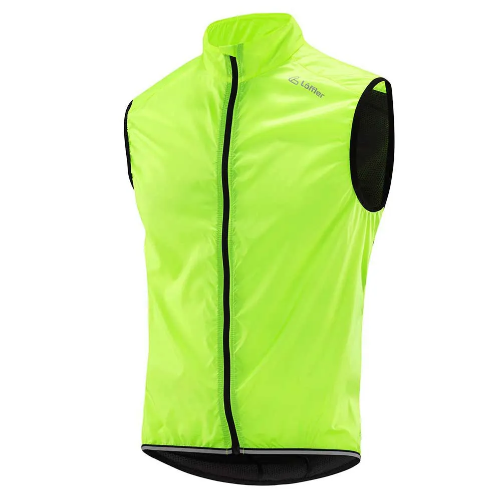 Löffler Windshell Väst, Neon yellow Löffler Windshell Väst, Neon yellow