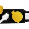 Logilink Efb 19 ´´1u 6 X Cee 7/3 Grenuttag 6 Uttag Med Strömbrytare, Black, One Size