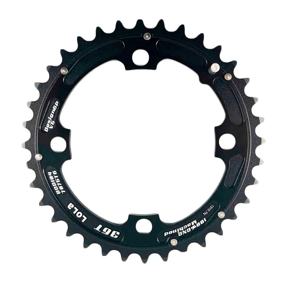 Lola Cnc 104 Bcd Kedjehjul, Black, 39t