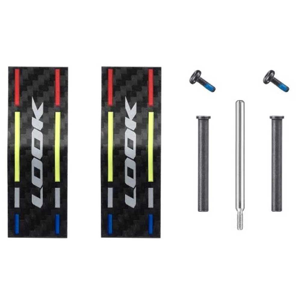 Look 16 Carbon Knivbladsset, Red, One Size