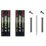 Look 16 Carbon Knivbladsset, Red, One Size
