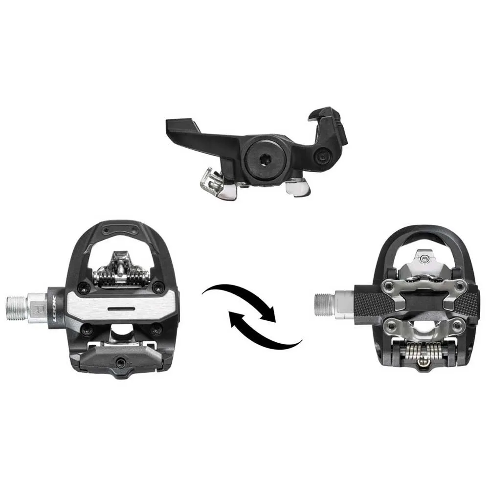 Look Dual Delta Spd Cykelpedaler, Black, One Size