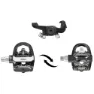 Look Dual Delta Spd Cykelpedaler, Black, One Size