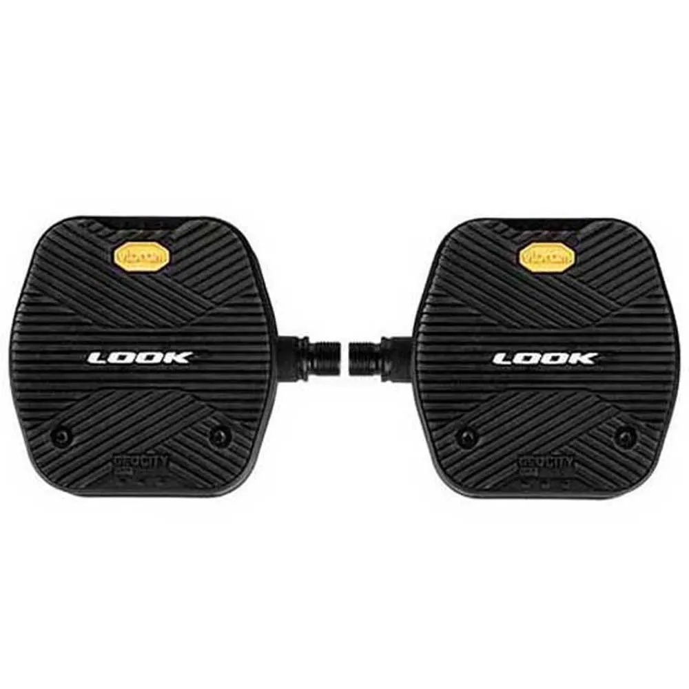 Look Geo City Vision Grip Cykelpedaler, Black, One Size