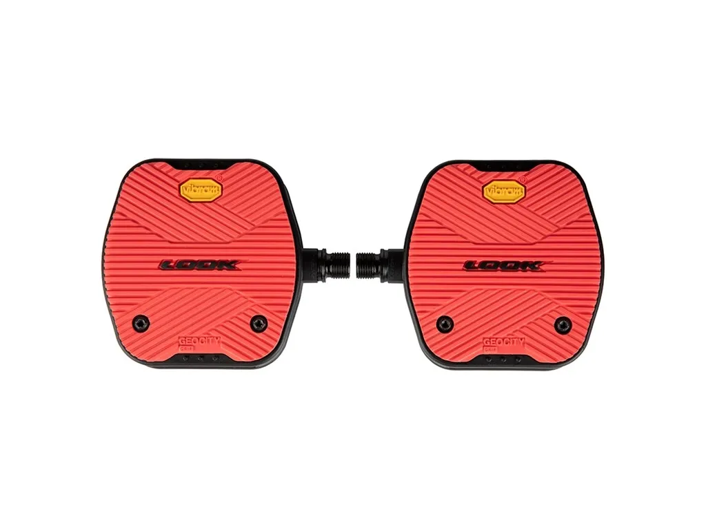 Look Geocity Grip Pedaler, Svart