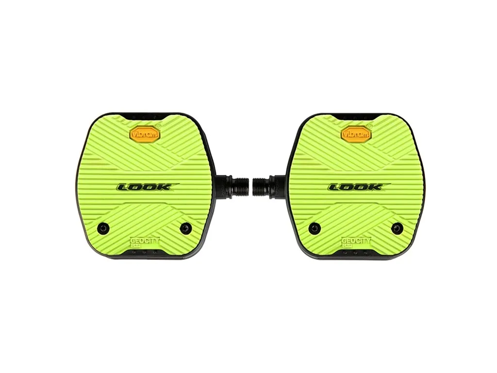 Look Geocity Grip Pedaler, Svart