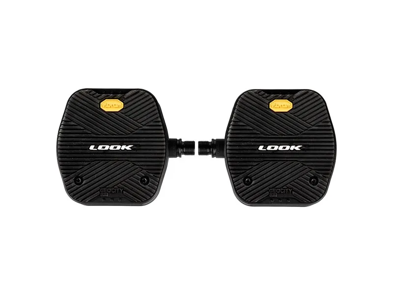 Look Geocity Grip Pedaler, Svart