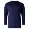 LOOKING FOR WILD Graphite T-shirt Med Lång ärm, Medieval blue