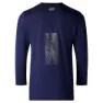 LOOKING FOR WILD Graphite T-shirt Med Lång ärm, Medieval blue