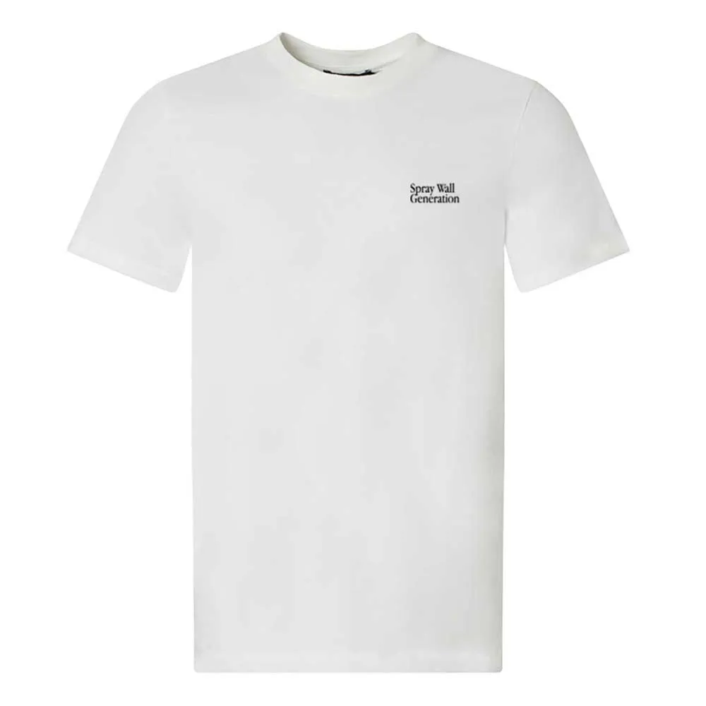 LOOKING FOR WILD Spray Wall T-shirt Med Korta ärmar