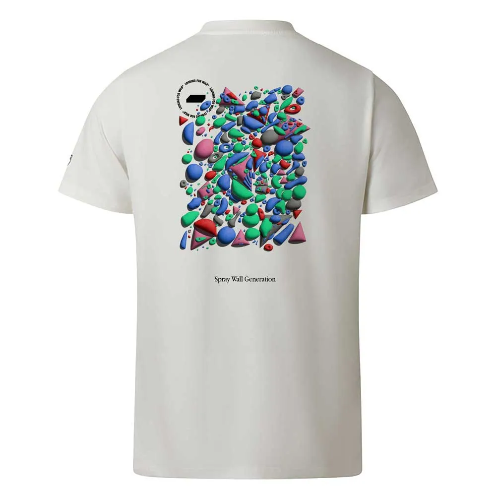 LOOKING FOR WILD Spray Wall T-shirt Med Korta ärmar