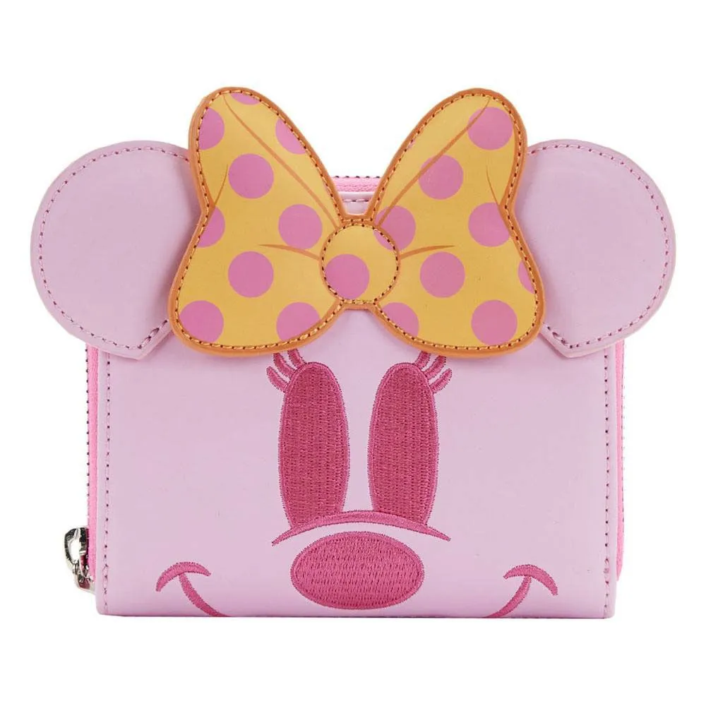 Loungefly Disney Av Ghost Minnie Lys I Mörkret Plånbok, Pastel, One Size