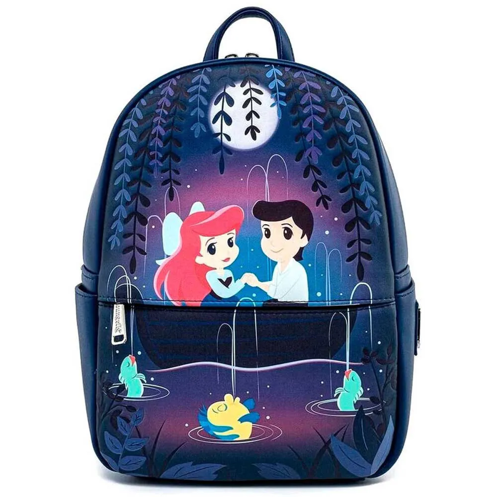 Loungefly Lilla Sjöjungfrun Ryggsäck 31 Cm, Blue