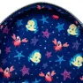 Loungefly Lilla Sjöjungfrun Ryggsäck 31 Cm, Blue
