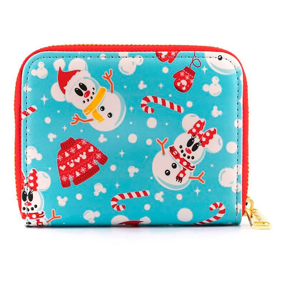 Loungefly Mickey Minnie Snögubbe Plånbok Loungefly Mickey Minnie Snögubbe Plånbok