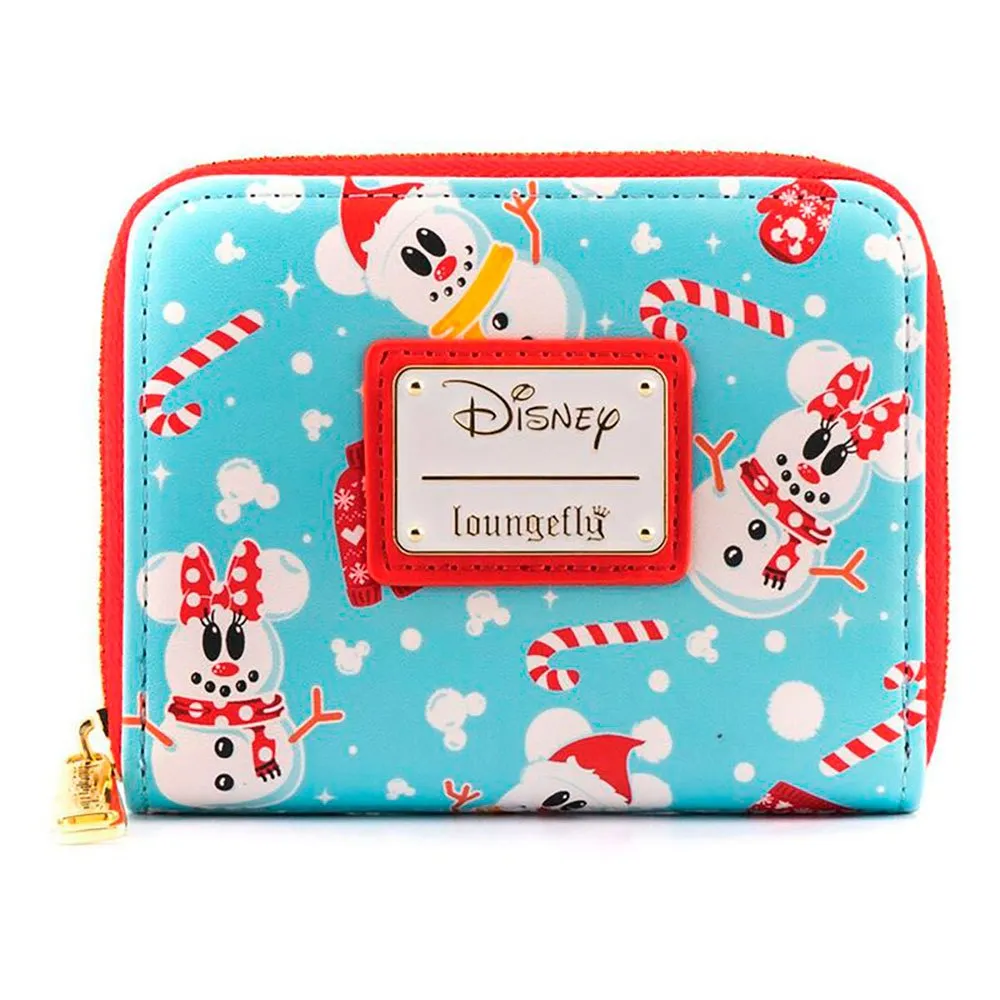 Loungefly Mickey Minnie Snögubbe Plånbok Loungefly Mickey Minnie Snögubbe Plånbok