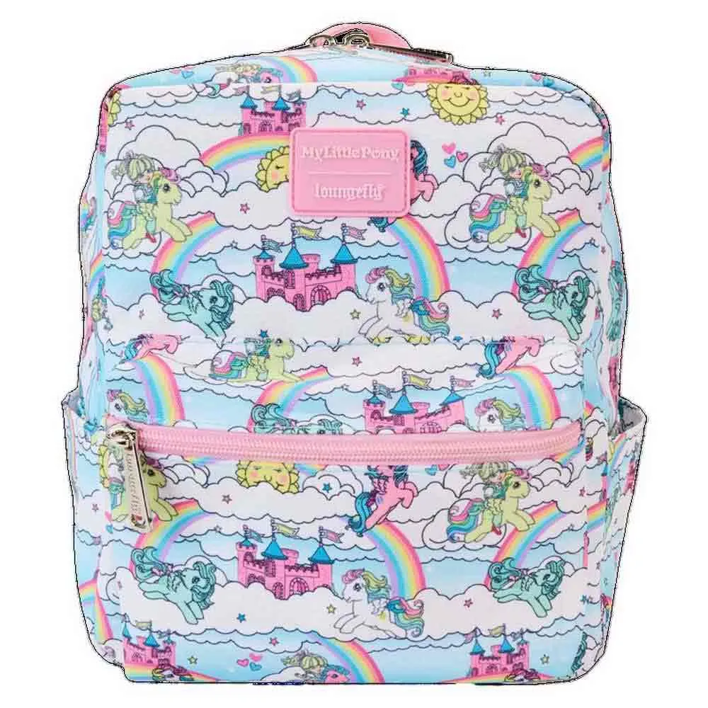 Loungefly Min Lilla Ponny Miniryggsäck Med Himmelmotiv, Multicolor