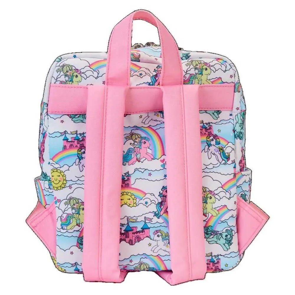 Loungefly Min Lilla Ponny Miniryggsäck Med Himmelmotiv, Multicolor