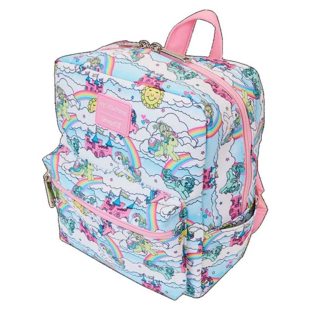 Loungefly Min Lilla Ponny Miniryggsäck Med Himmelmotiv, Multicolor
