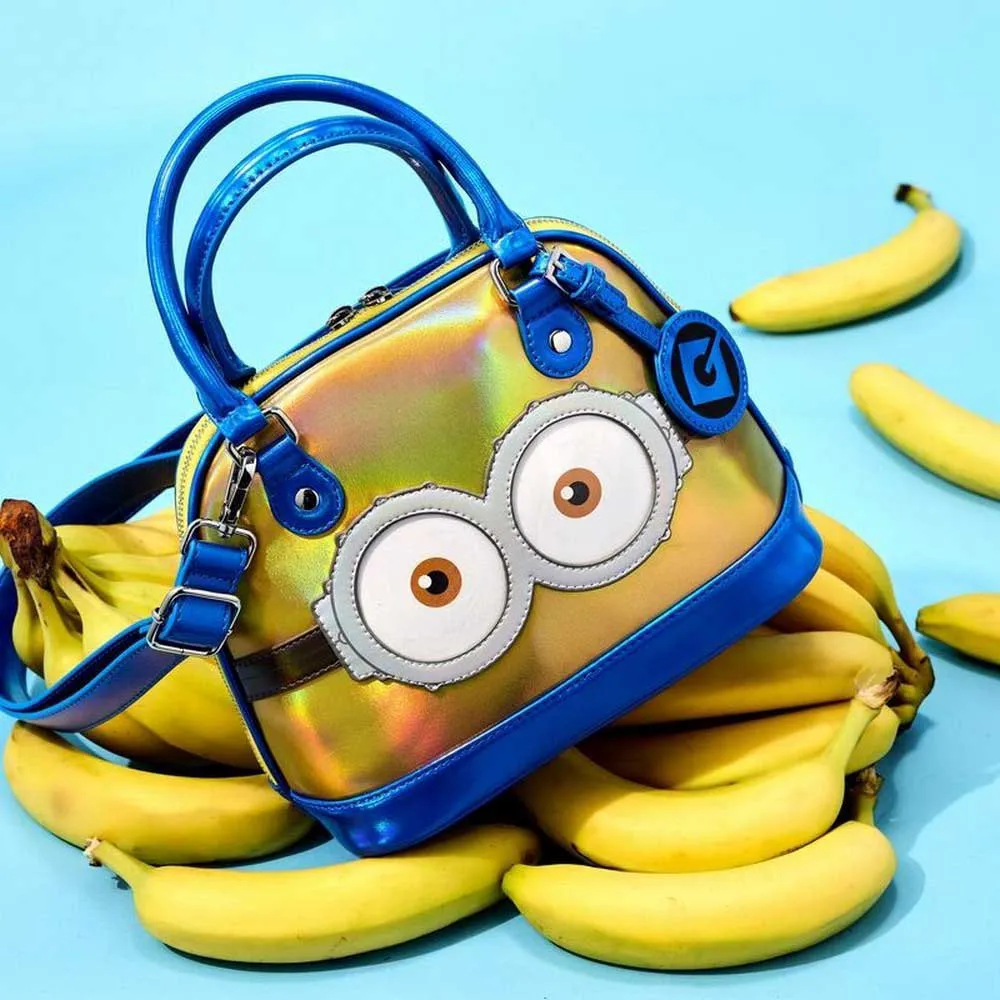 Loungefly Minions Glasögon Axelväska, Multicolor