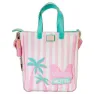 Loungefly Minnie Mouse Semester Stil Tote Väska, Multicolor