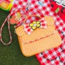 Loungefly Minnie Picnic Basket-axelväska, Multicolor