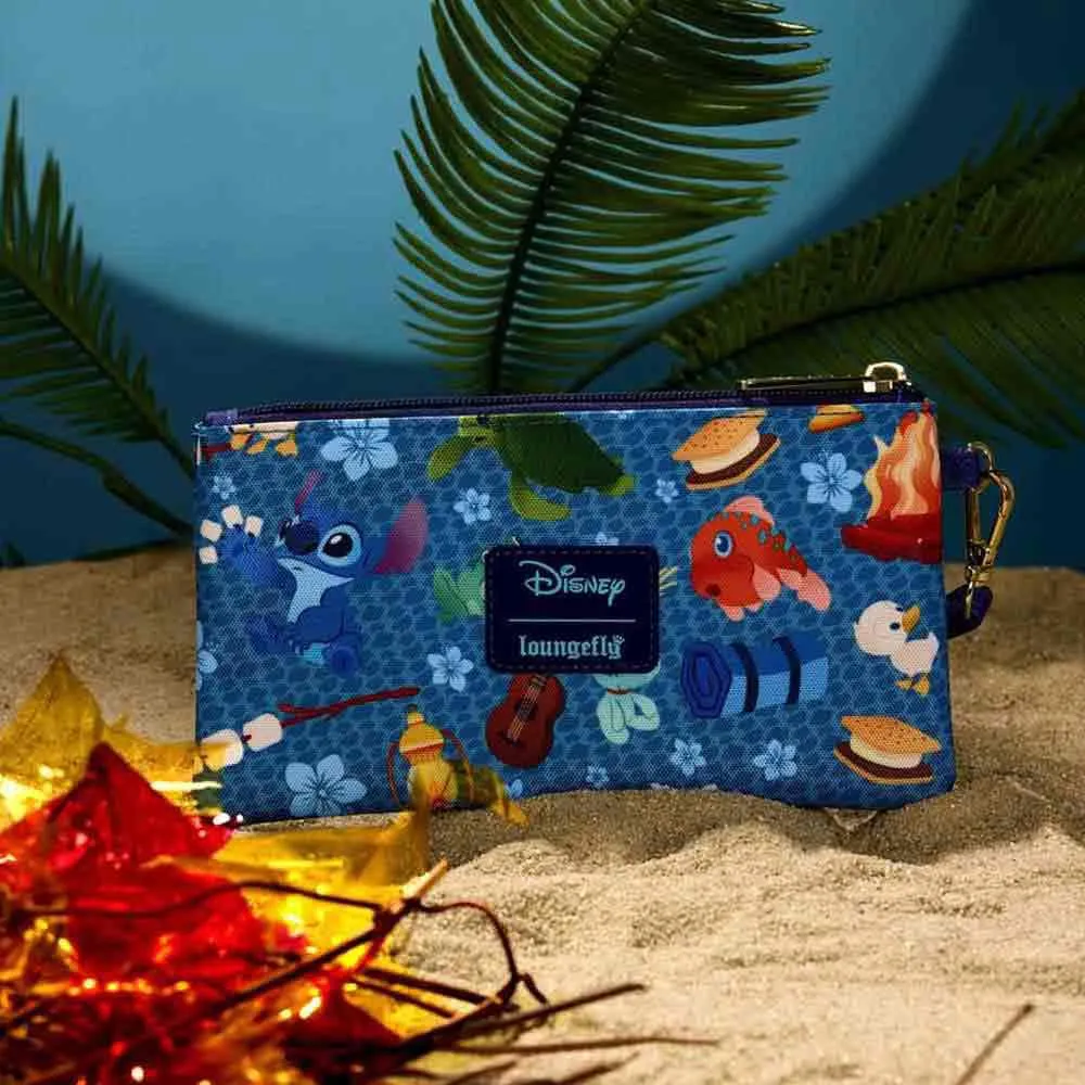 Loungefly Stitch Och Scrump All-over Print Campingplånbok, Multicolor, One Size