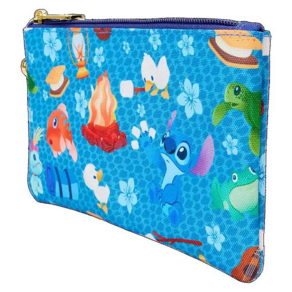 Loungefly Stitch Och Scrump All-over Print Campingplånbok, Multicolor, One Size