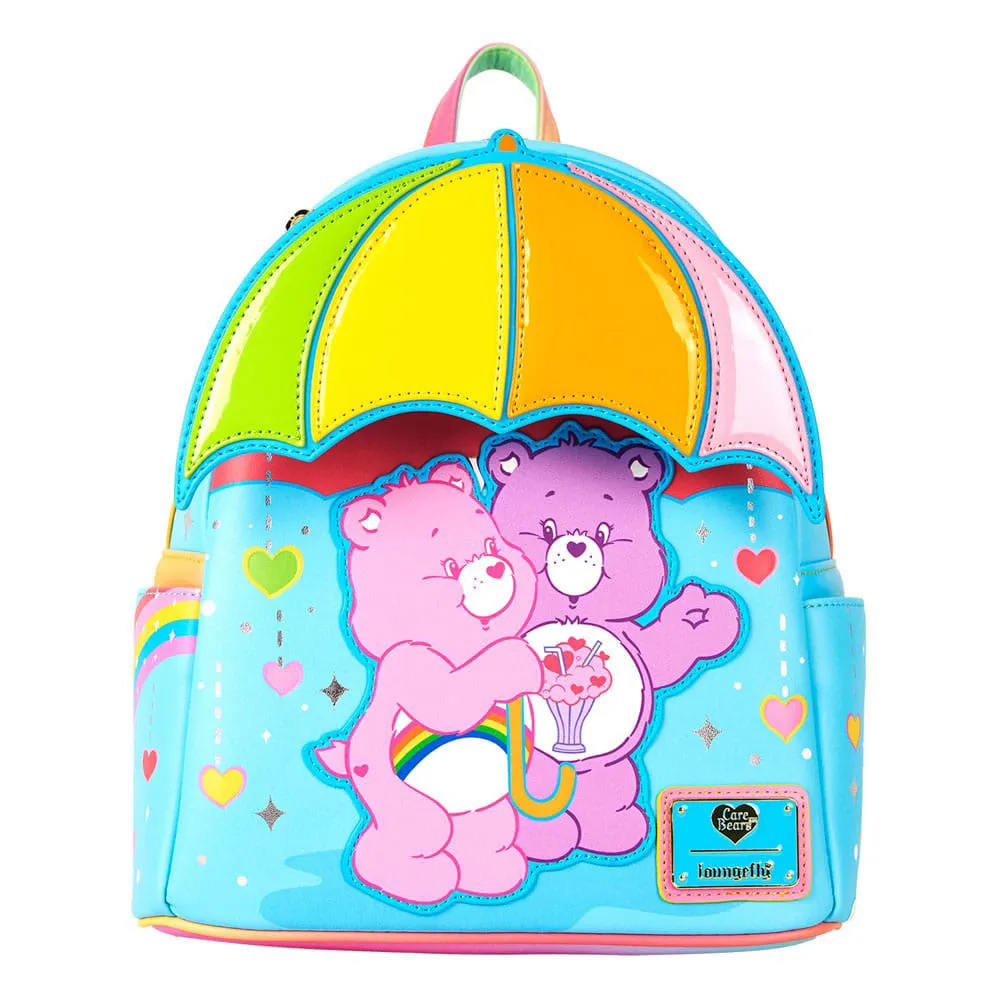 Loungefly The Care Bears By Rainbow Mini Ryggsäck, Multicolor