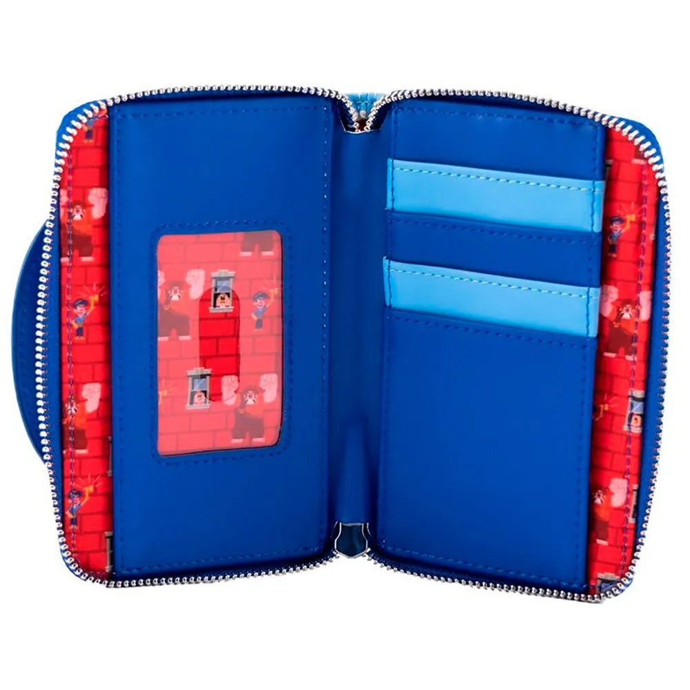 Loungefly Wreck-it Ralph Fix It Plånbok, Blue / brown, One Size Loungefly Wreck-it Ralph Fix It Plånbok, Blue / brown, One Size
