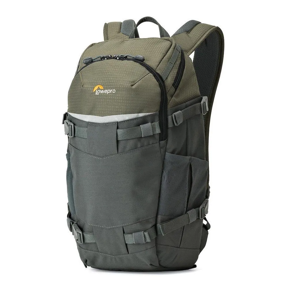 Lowepro Flipside Trek 250 Aw Ryggsäck, Green / grey