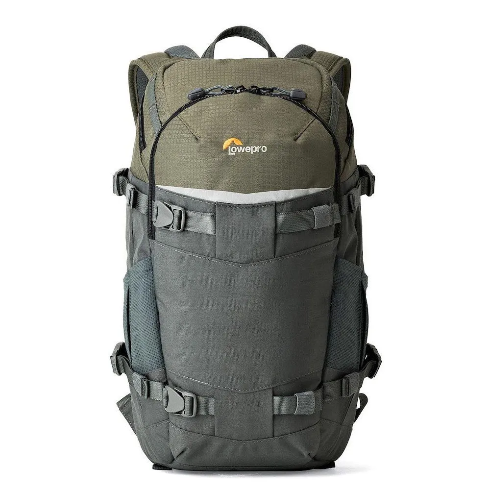 Lowepro Flipside Trek 250 Aw Ryggsäck, Green / grey