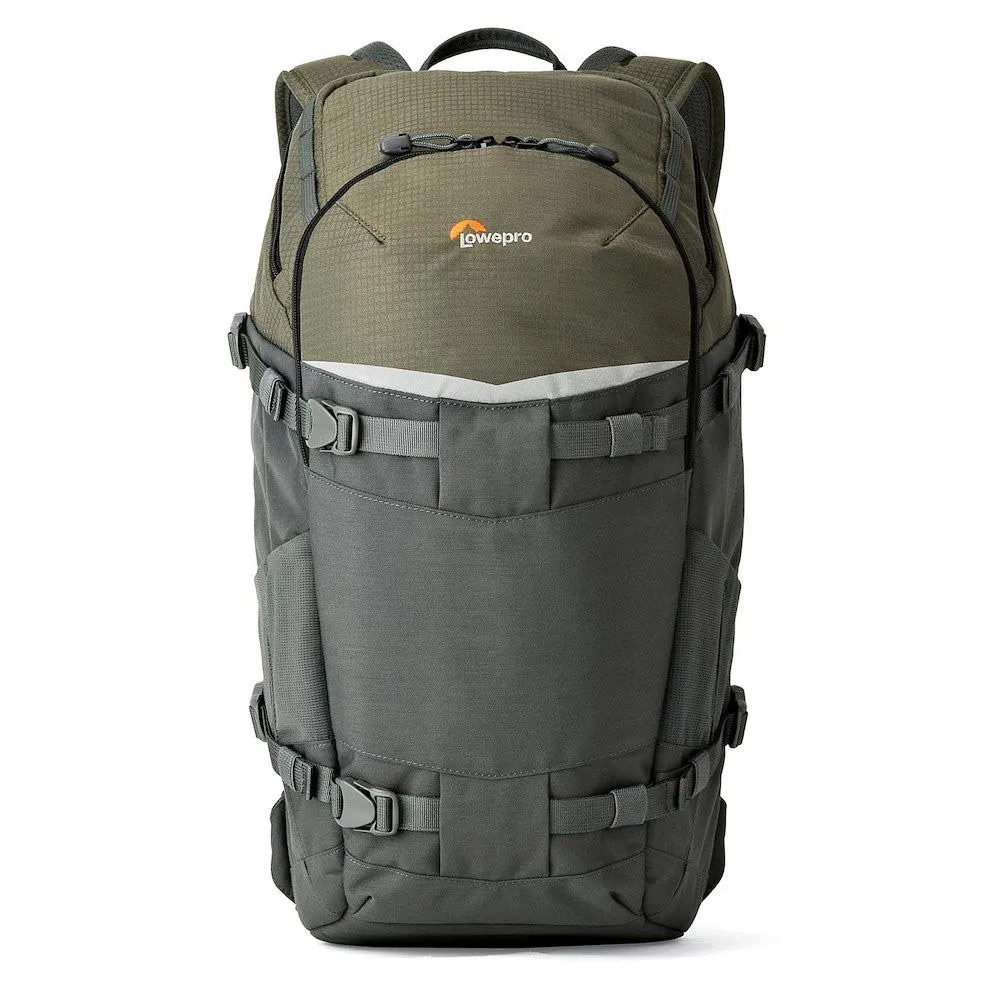 Lowepro Flipside Trek 350 Aw Ryggsäck, Green / grey