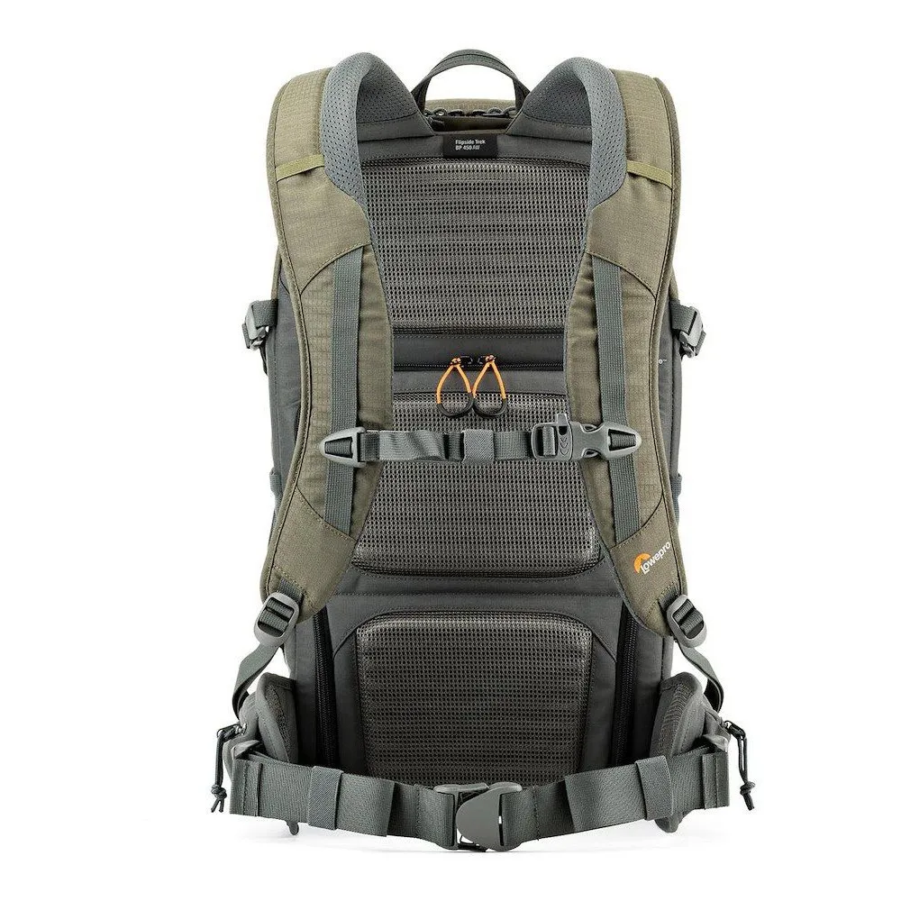 Lowepro Flipside Trek 450 Aw Ryggsäck, Green / grey