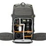 Lowepro Flipside Trek 450 Aw Ryggsäck, Green / grey
