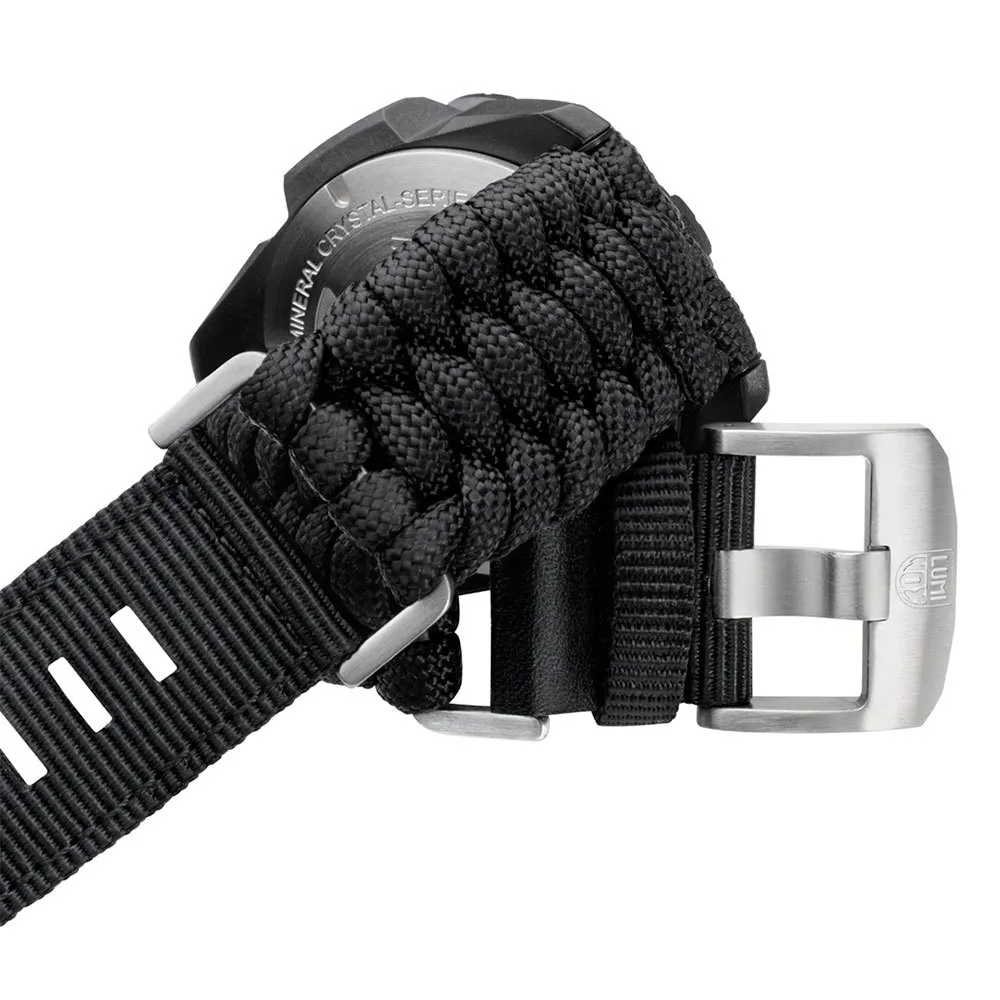 Luminox Bear Grylls Survival Land 3780 Series Rem, Green / paracord black