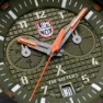 Luminox Bear Grylls Survival Land 3780 Series Rem, Green / paracord black