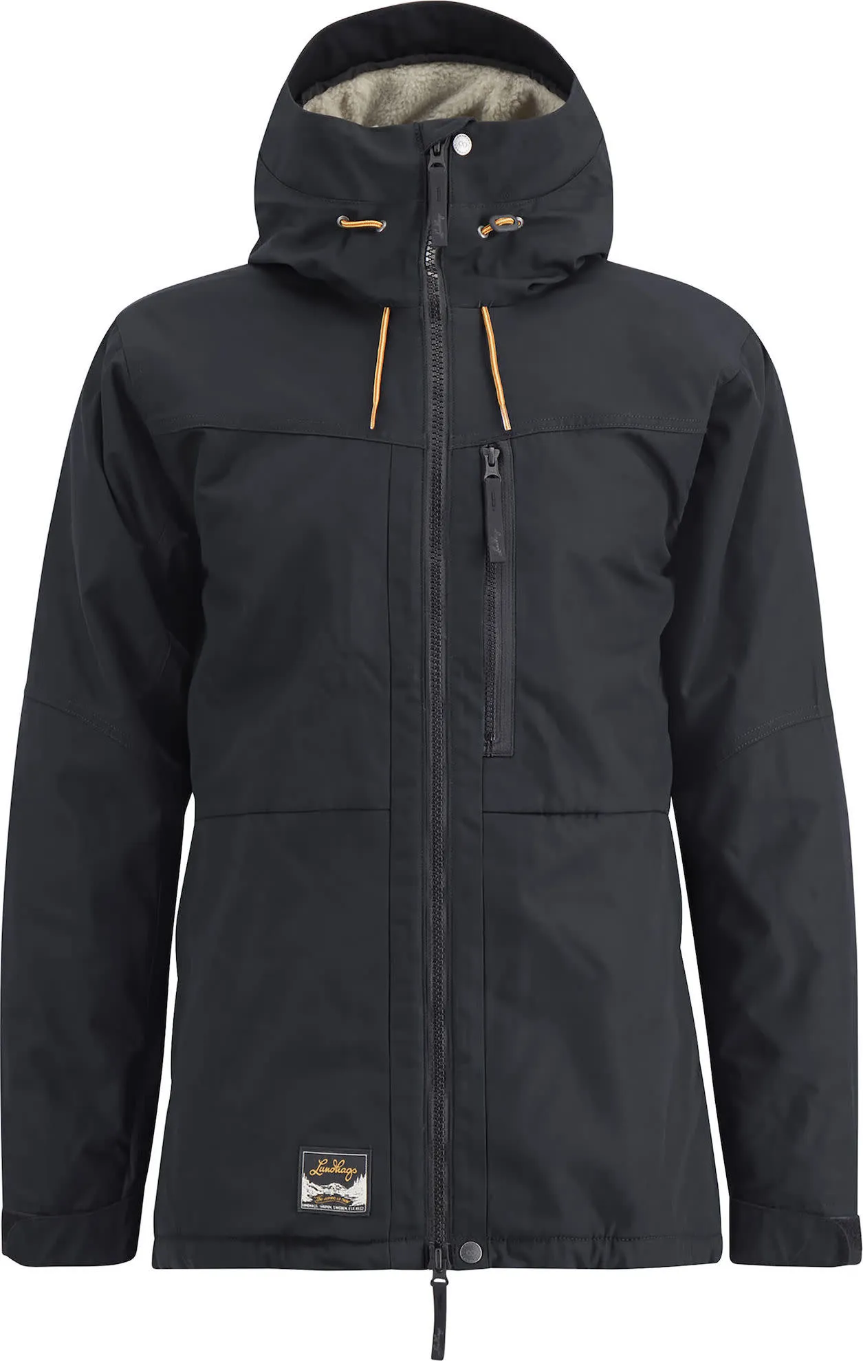 Lundhags Men's Järpen Pile Jacket, Black Lundhags Men's Järpen Pile Jacket, Black