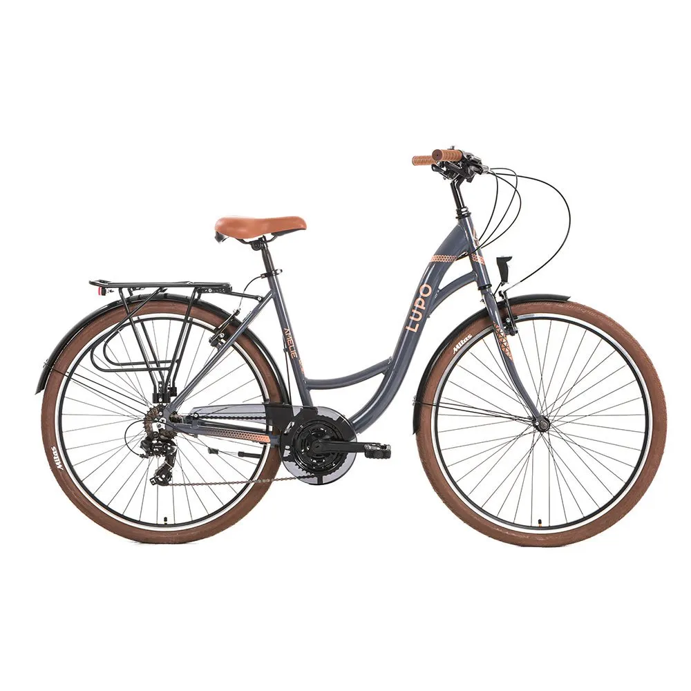 Lupo Amelie City 28´´ Cykel, Cream / grey, 48