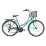 Light blue / brown
