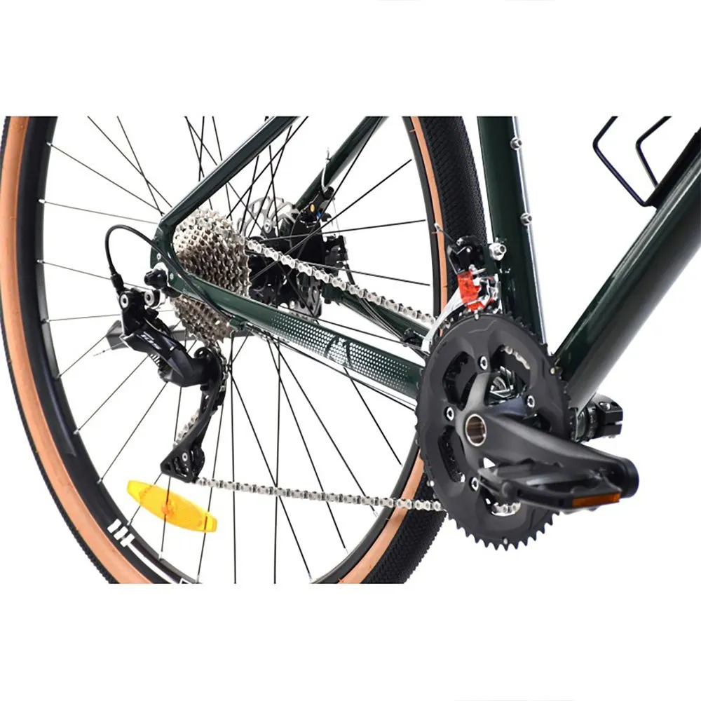 Lupo Terra 11 St-r7000 Gravelcykel, Green / grey Lupo Terra 11 St-r7000 Gravelcykel, Green / grey