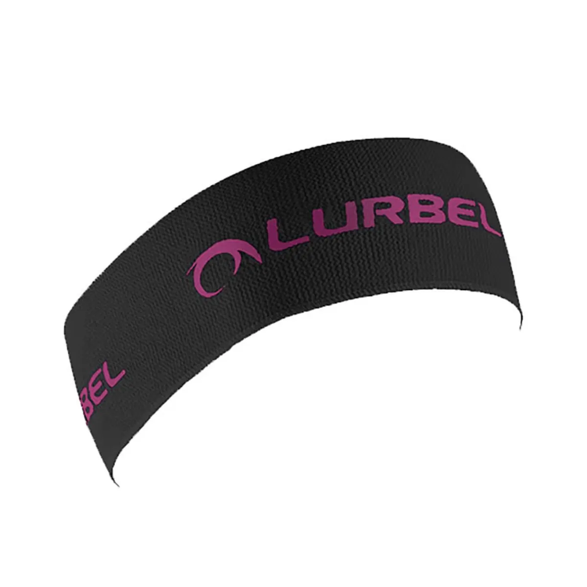 Lurbel Band Narrow Headband, Black Fuchsia Lurbel Band Narrow Headband, Black Fuchsia