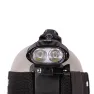 M Tiger Sports DS-Trail-II Head Lamp, Black, One Size