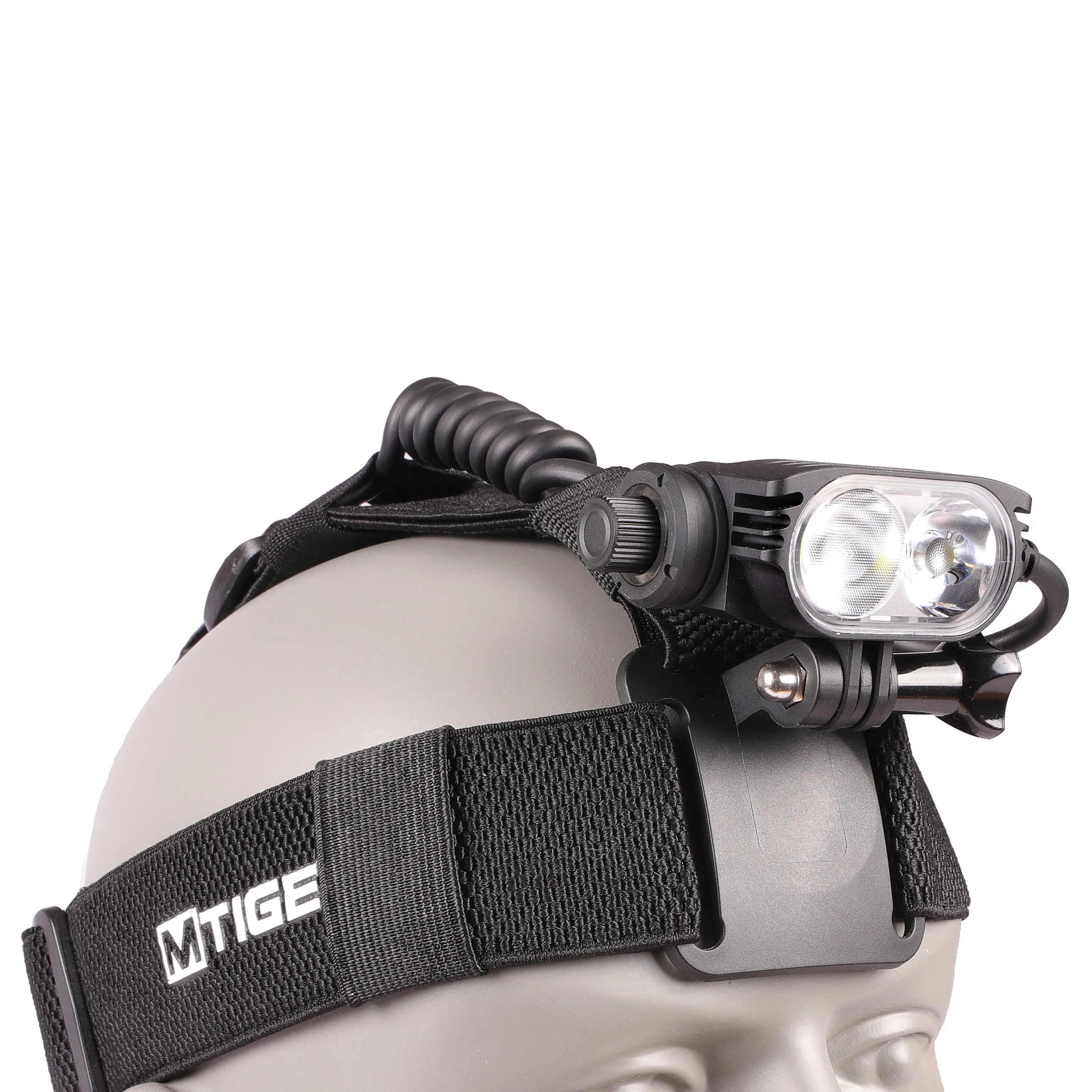 M Tiger Sports X10-EVO-II Head Lamp, Black, One Size