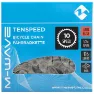 M-Wave 10-delt Kedja, Grey, 116 Links