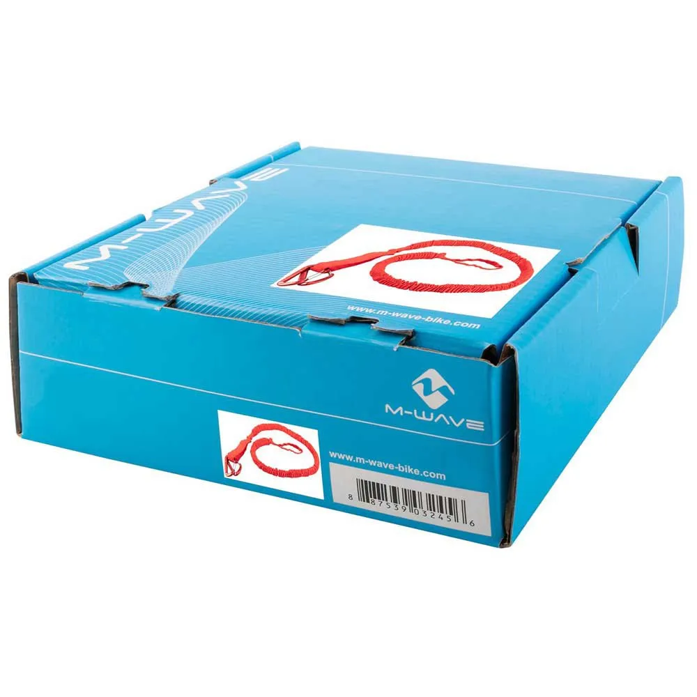 M-Wave 50 X 1500 Mm Elastiskt Bogserrep, Red, One Size M-Wave 50 X 1500 Mm Elastiskt Bogserrep, Red, One Size