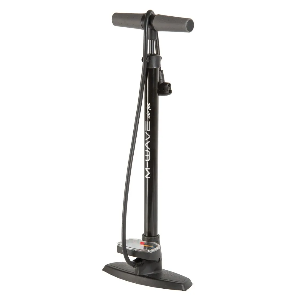M-Wave Air Jet Cykelpump, Black, 160psi M-Wave Air Jet Cykelpump, Black, 160psi