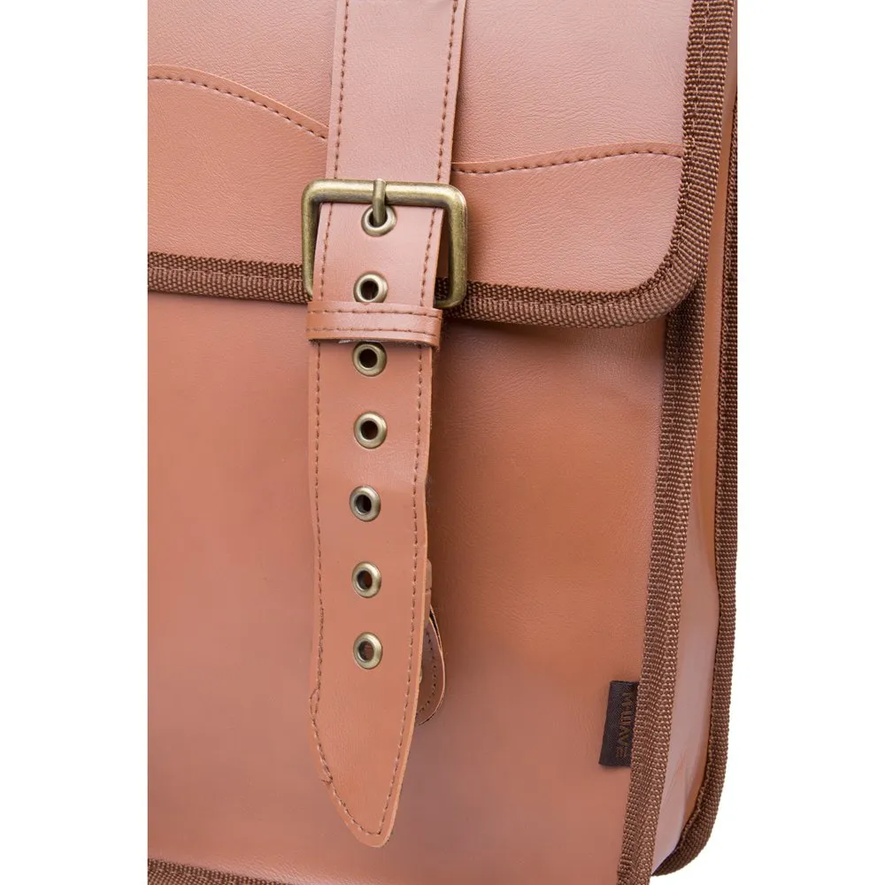 M-Wave Amsterdam Double L Sidoväskor 15l, Brown, One Size