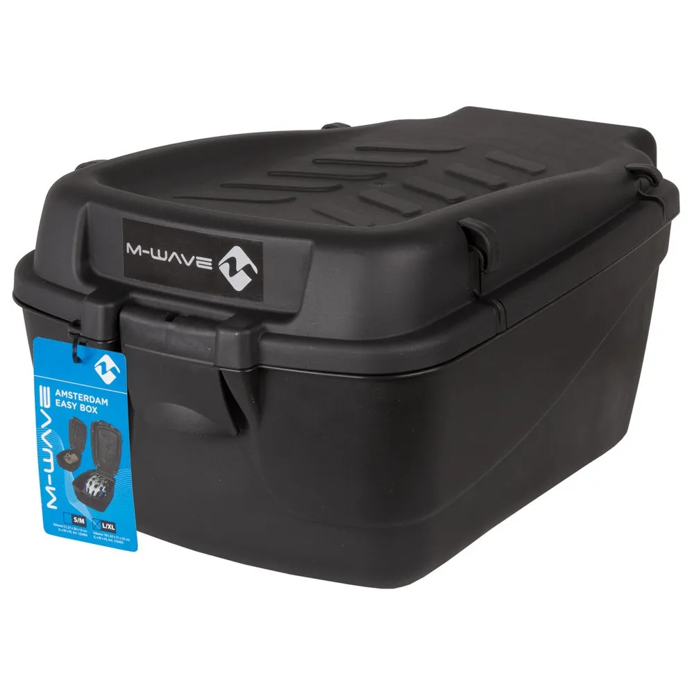 M-Wave Amsterdam Easy Box Cykelväska 18l, Black, One Size